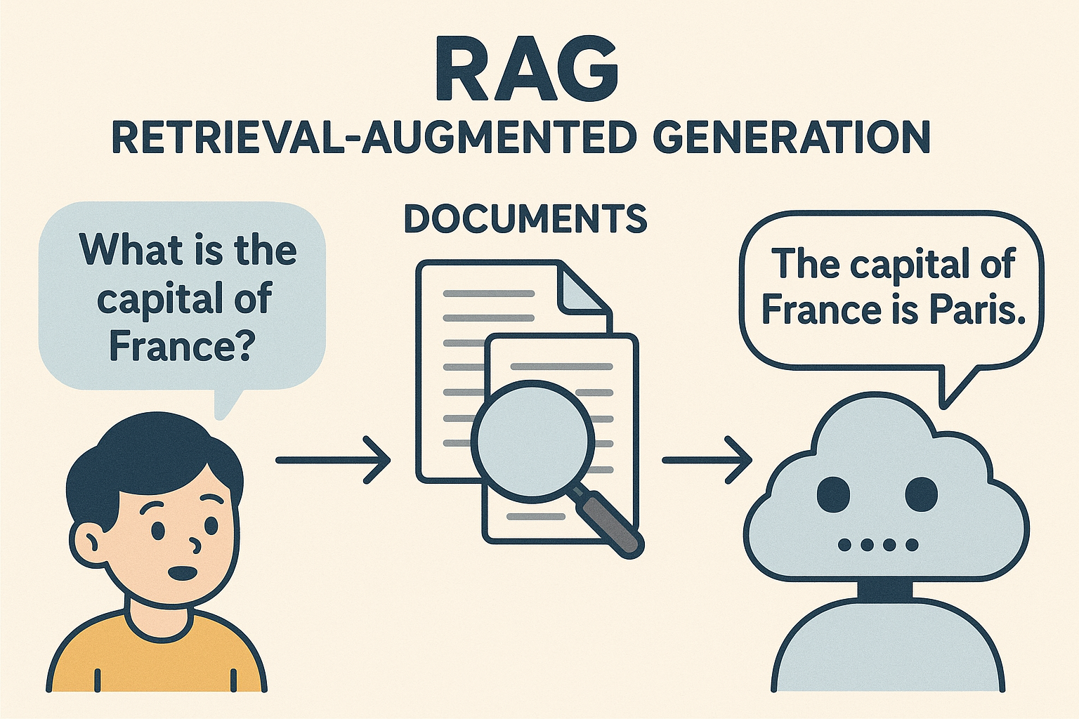 What is a Vector Database - AI chatbot answering questions using document knowledge